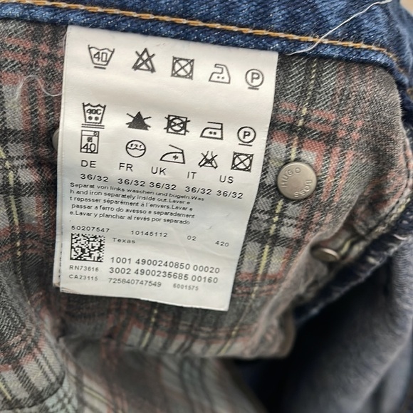 HUGO BOSS Texas Jeans Size 36 - Picture 5 of 5